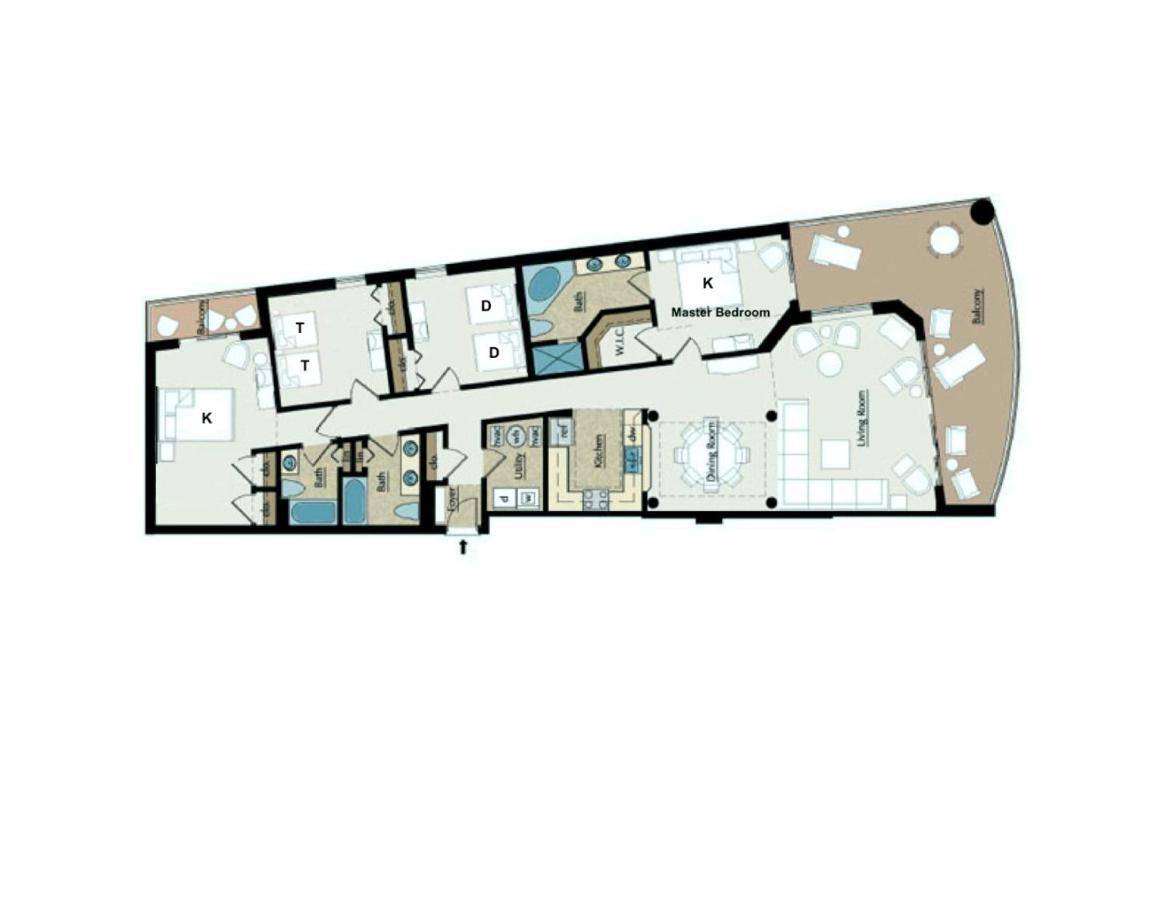 Villa South Wind 801 à Myrtle Beach Extérieur photo